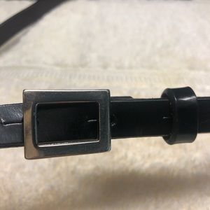 Coach Black 1/2 inch belt 8591